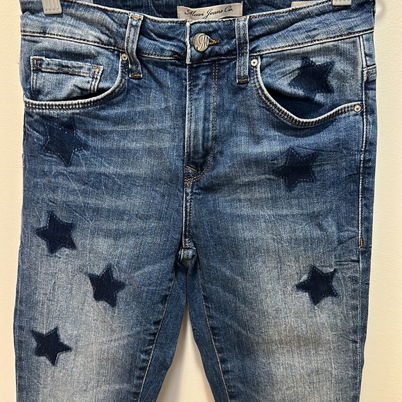 Mavi Jeans- Tess- High Rise Skinny with star details - Picture 3 of 7